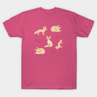 fennec pattern T-Shirt